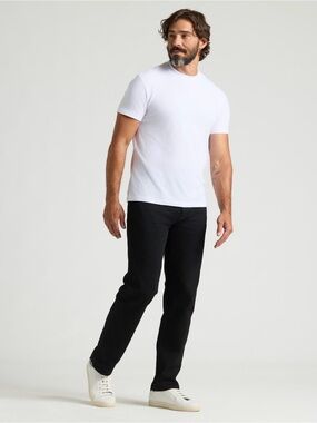 True Classic Black Denim Jeans